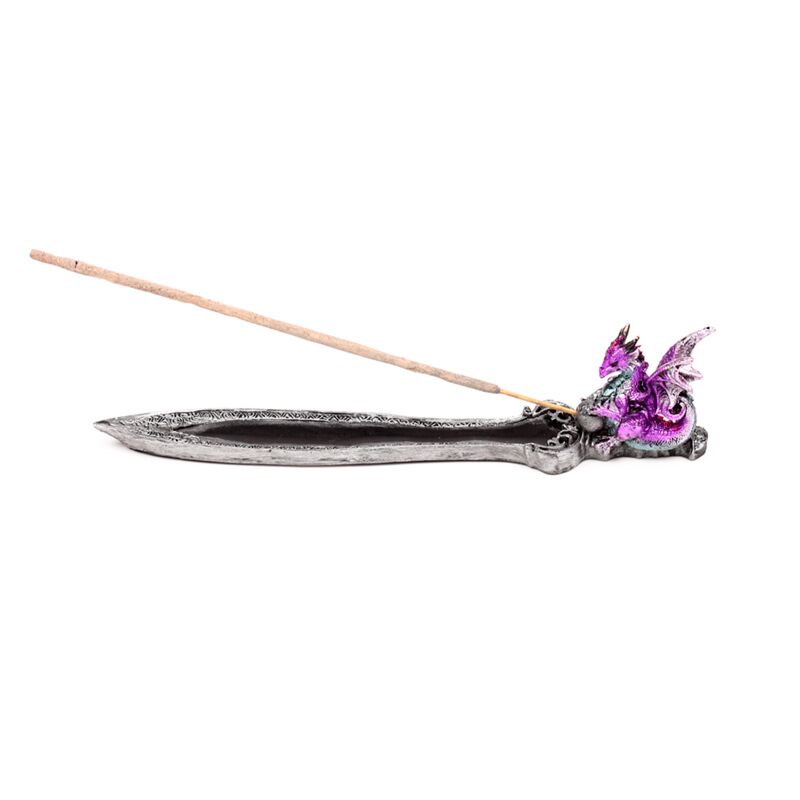 Dark Legends Mini Amethyst Dragon Incense Stick Burner