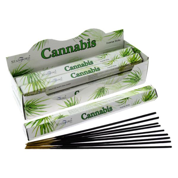 Stamford Premium Hex Incense Sticks Cannabis