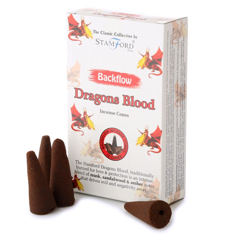 Stamford Backflow Incense Cones Dragon Blood