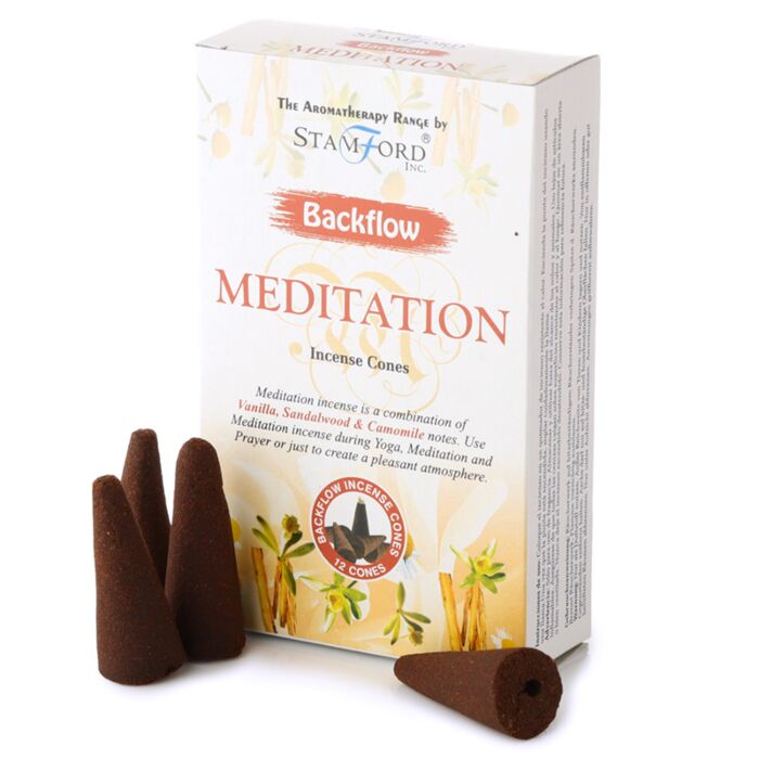 Stamford Backflow Incense Cones Meditation
