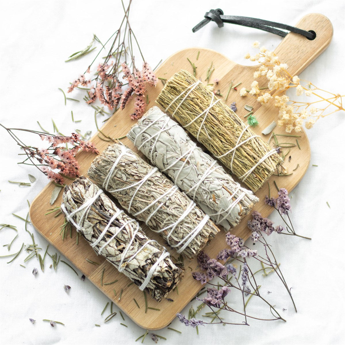 Small White Sage Smudge Stick Wand