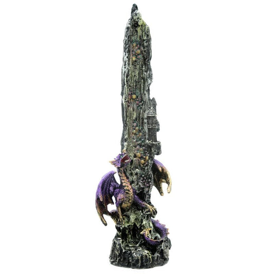 Dragon Waterfall Upright Ashcatcher Incense Stick Burner