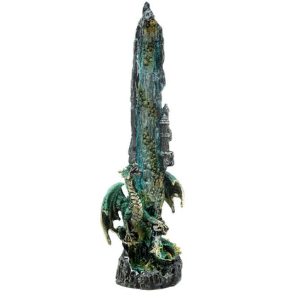 Dragon Waterfall Upright Ashcatcher Incense Stick Burner