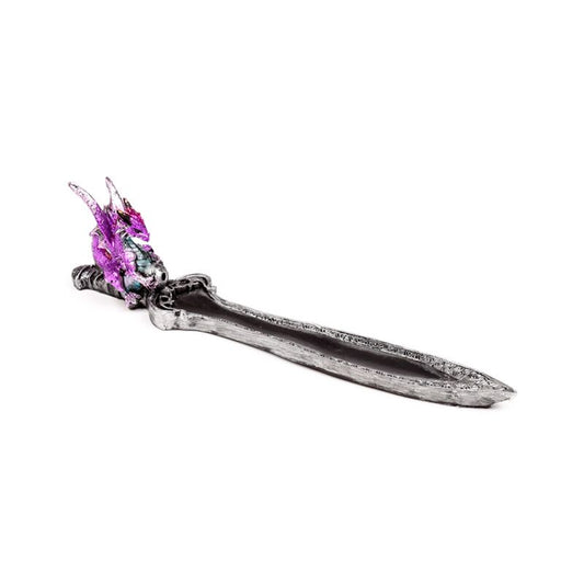 Dark Legends Mini Amethyst Dragon Incense Stick Burner
