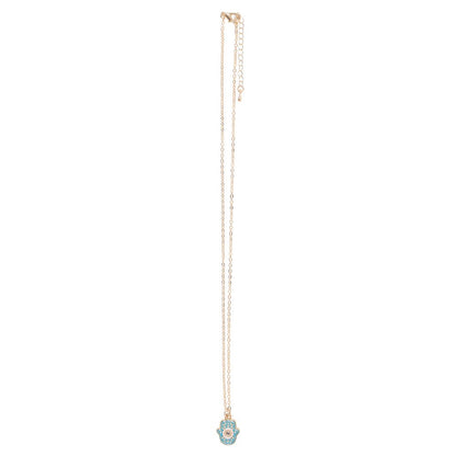 Hand of Hamsa Necklace on Greeting Card