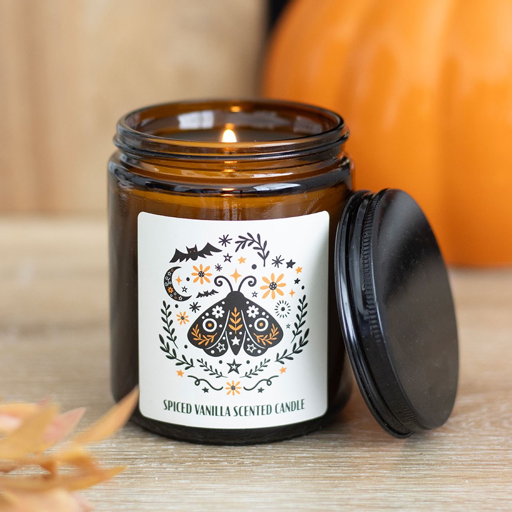 Frightful Folk Moth Spiced Vanilla Scented Candle