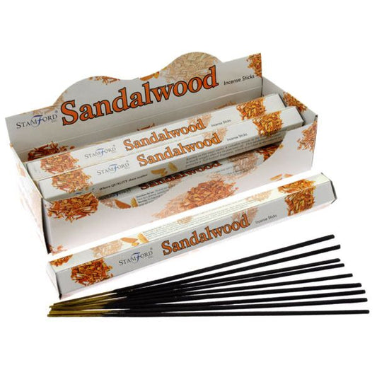 Stamford Premium Hex Incense Sticks Sandalwood
