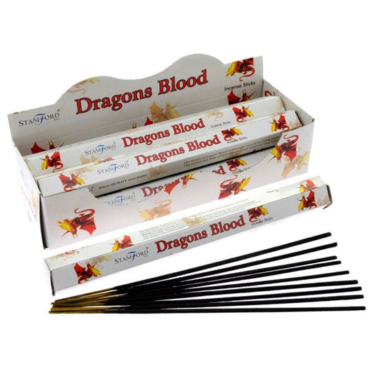 Stamford Premium Hex Incense Sticks Dragons Blood