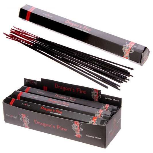 Stamford Black Incense Sticks Dragons Fire