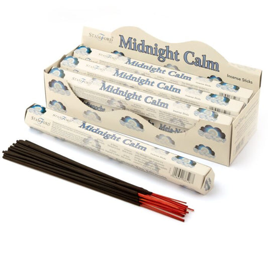 Stamford Premium Hex Incense Sticks Midnight Calm