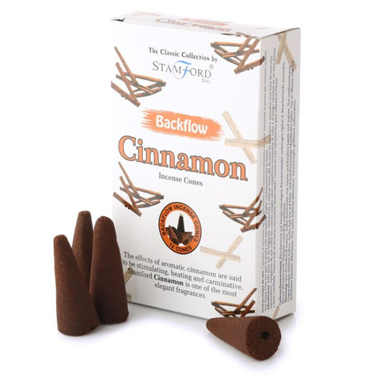 Stamford Backflow Incense Cones Cinnamon