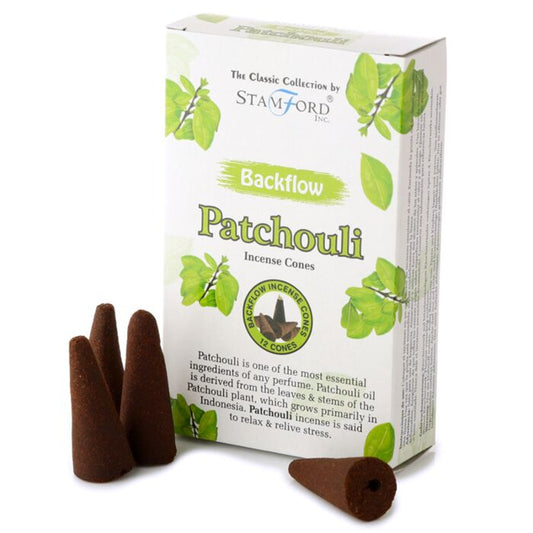 Stamford Backflow Incense Cones Patchouli
