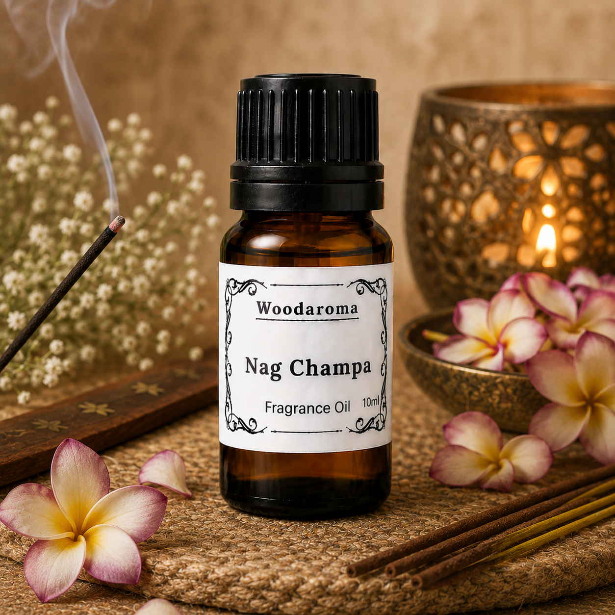 Nag Champa Fragrance Oil - 10ml