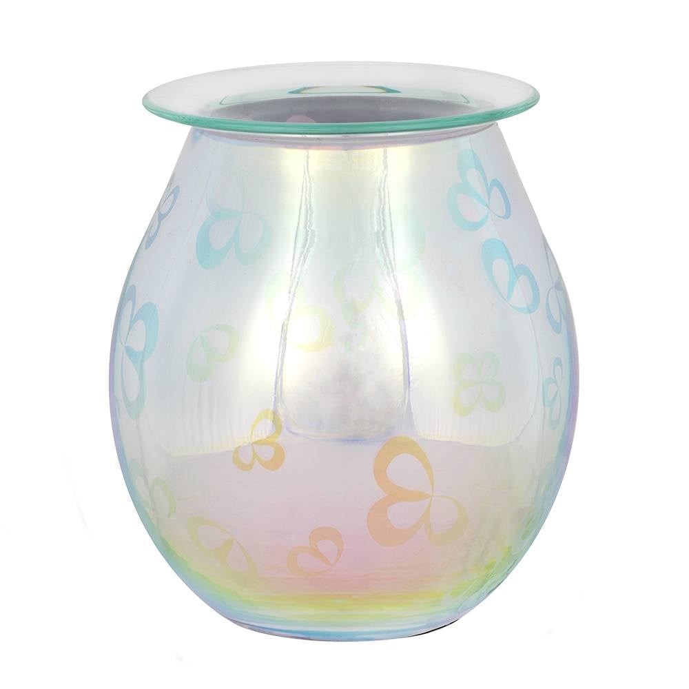 3D Flower Petal Light Up Electric Oil Burner (UK 3-Pin Plug)