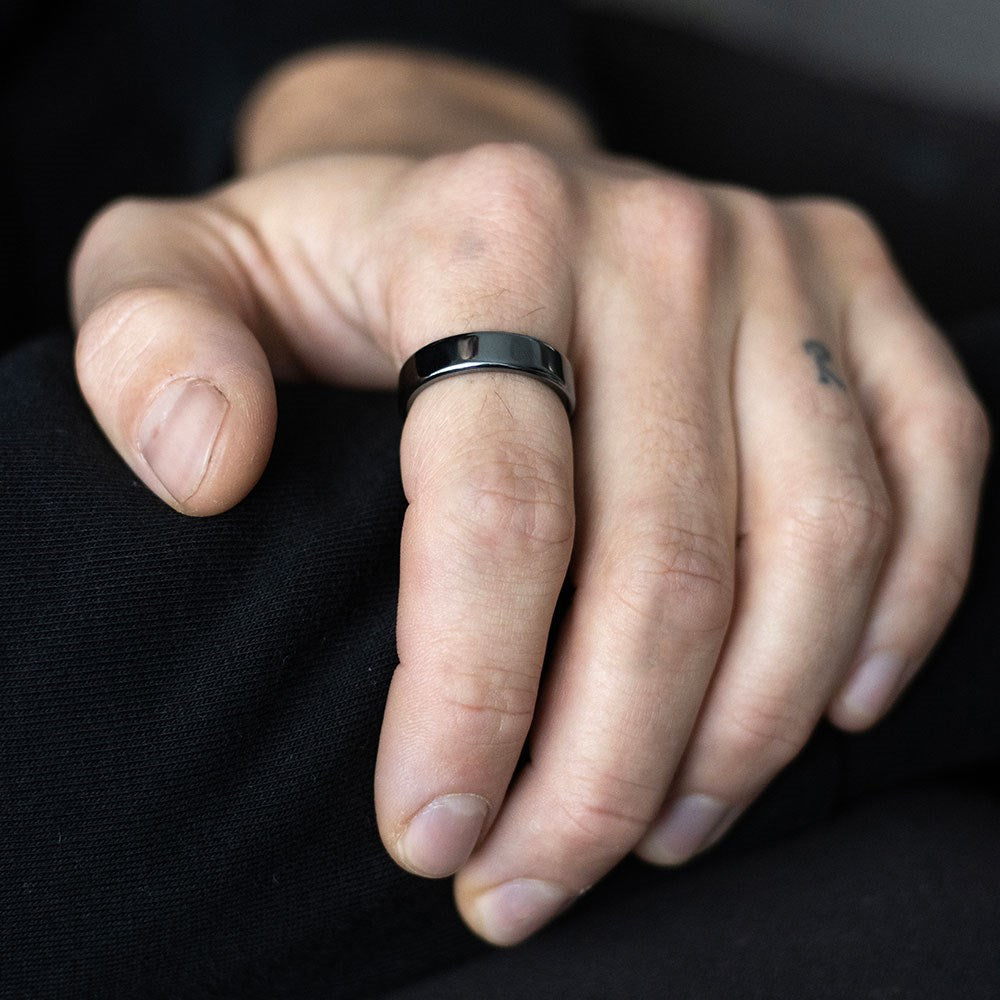 Healing Hematite Rings