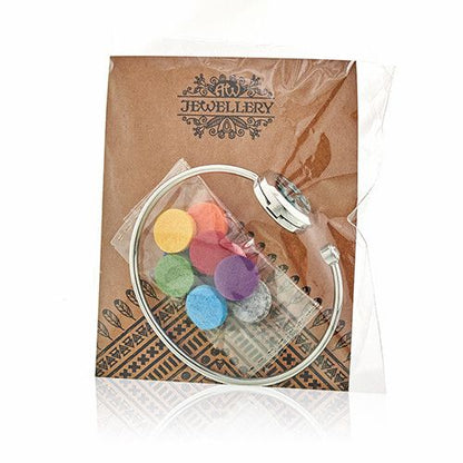 Aromatherapy Jewellery Crystal Bracelet - Flower of Life - 20mm