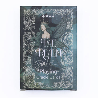 Fae Realm Playing & Oracle Cards – Fairy Theme