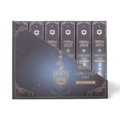Lapis Crystal Scents Smudge Incense - Musk