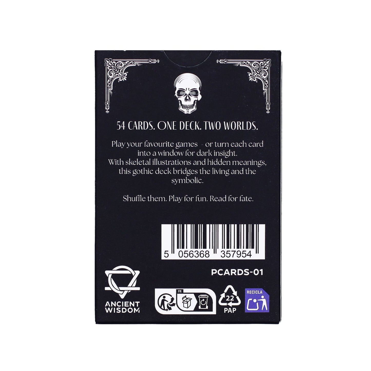 Memento Mori Gothic Playing & Oracle Cards
