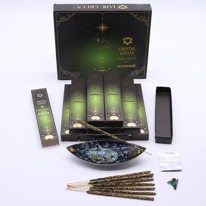 Jade Crystal Scents Smudge Incense - Spicy