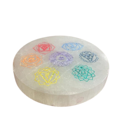 Small Charging Plate - Chakra Design