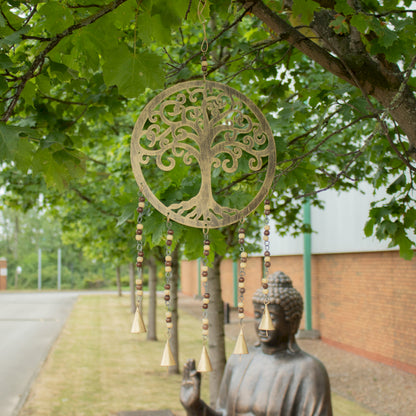 Indian Chimes - Lrg Tree of Life Bell Chimes
