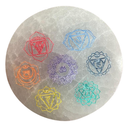 Small Charging Plate - Chakra Design